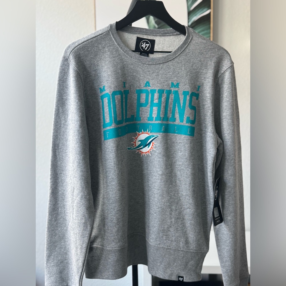 47 Brand Miami Dolphins Gray Apparel